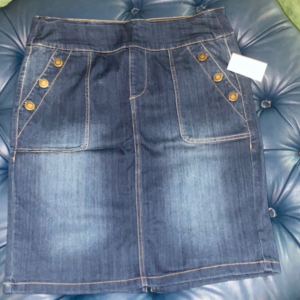 *SOLD *Westbound Denim Skirt